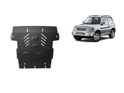 Ocelový kryt převodovky Mitsubishi Pajero Pinin (1997-2007)Mitsubishi Shogun Pinin