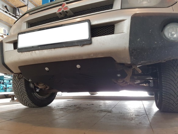 Ocelový kryt motoru Mitsubishi Pajero Pinin (1997-2007)Mitsubishi Shogun Pinin