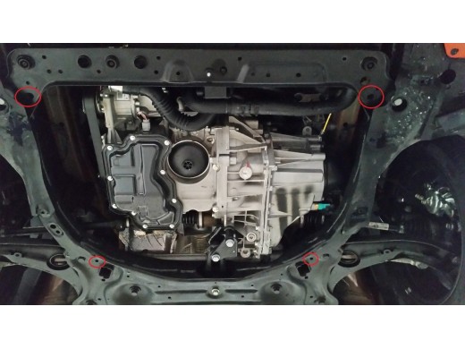 Ocelový kryt motoru Nissan Micra (2016-2025)Nissan Micra