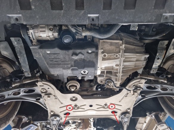 Ocelový kryt motoru Nissan NV300 (2022-2025)Nissan NV300