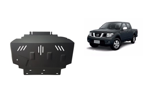 Ocelový kryt motoru Nissan Navara (2005-2015)Nissan Navara