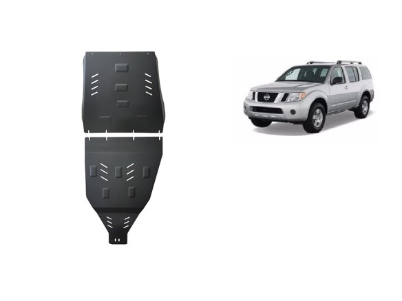 Ocelový kryt převodovky a reduktoru Nissan Pathfinder (2005-2015)Nissan Pathfinder