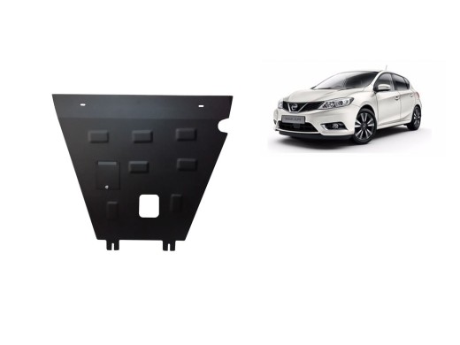 Ocelový kryt motoru Nissan Pulsar (2012-2018)Nissan Pulsar