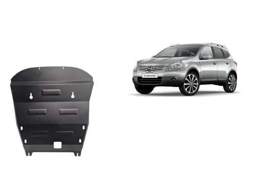 Ocelový kryt motoru Nissan Qashqai (2006-2013)Nissan Qashqai