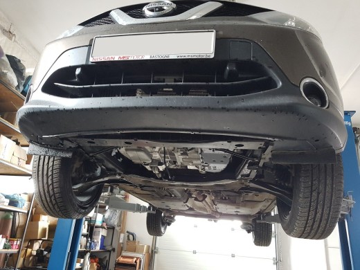 Ocelový kryt motoru Nissan Qashqai J11 (2013-2021)Nissan Qashqai