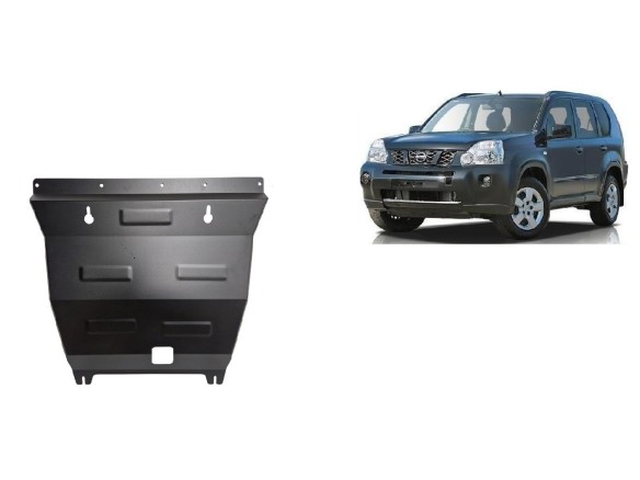 Ocelový kryt motoru Nissan X-Trail T31 - Vers 2.0 (2007-2013)Nissan X-Trail