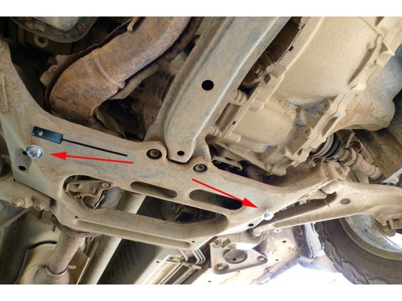 Ocelový kryt motoru Nissan X-Trail T30 (2001-2007)Nissan X-Trail