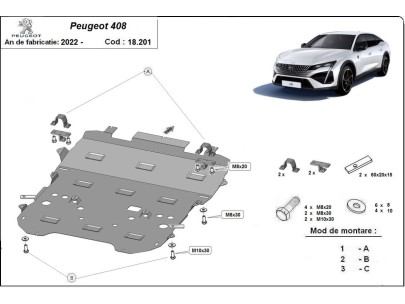 Ocelový kryt motoru Jeep Wrangler - JL (2017-2025)Startseite