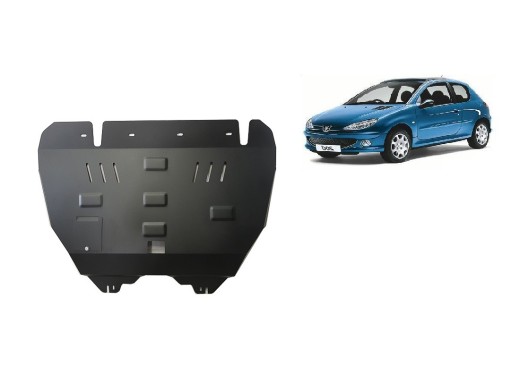 Ocelový kryt motoru Peugeot 206 (1998-2012)Peugeot 206