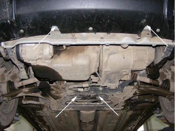 Ocelový kryt motoru Peugeot 306 (1997-2004)Peugeot 306