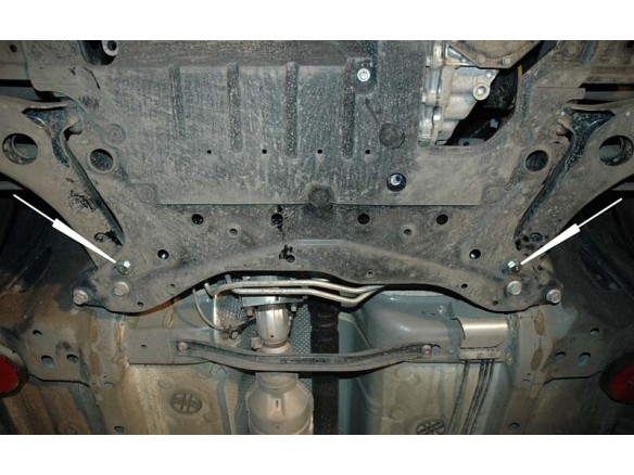 Ocelový kryt motoru Peugeot 4007 (2007-2012)Peugeot 4007