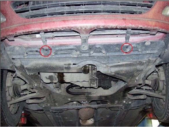 Ocelový kryt motoru Peugeot 406 (1996-2004)Peugeot 406