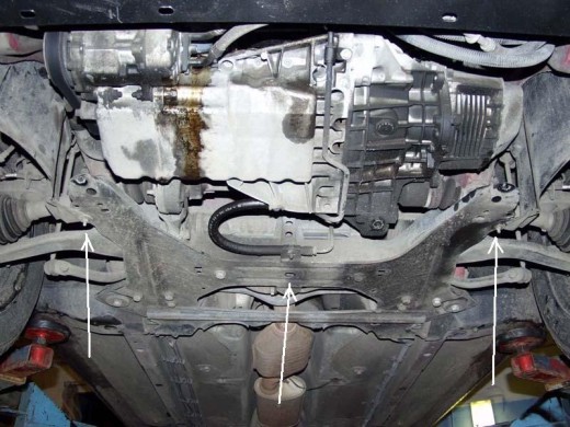 Ocelový kryt motoru Peugeot 406 (1996-2004)Peugeot 406