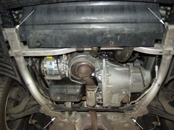 Ocelový kryt motoru Peugeot 407 (2004-2011)Peugeot 407