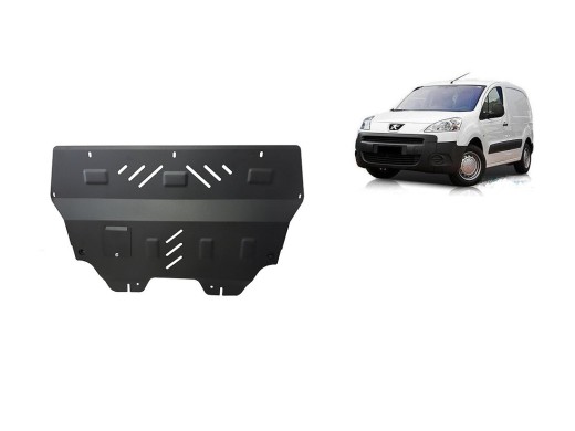 Ocelový kryt motoru Peugeot Partner (2008-2018)Peugeot Partner