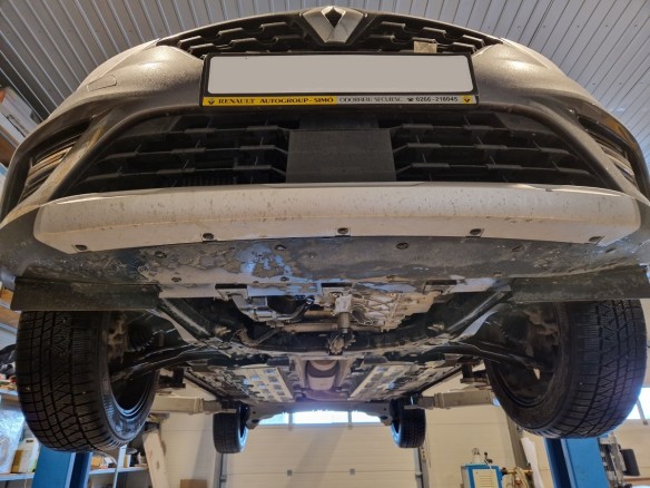 Ocelový kryt motoru Renault Captur (2019-2025)Renault Captur