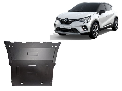 Ocelový kryt motoru Renault Captur (2019-2025)Renault Captur