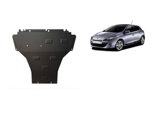 Ocelový kryt motoru Renault Megane 3 (2008-2016)Renault Megane