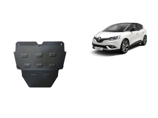 Ocelový kryt motoru Renault Scenic 4 (2016-2022)Renault Scenic