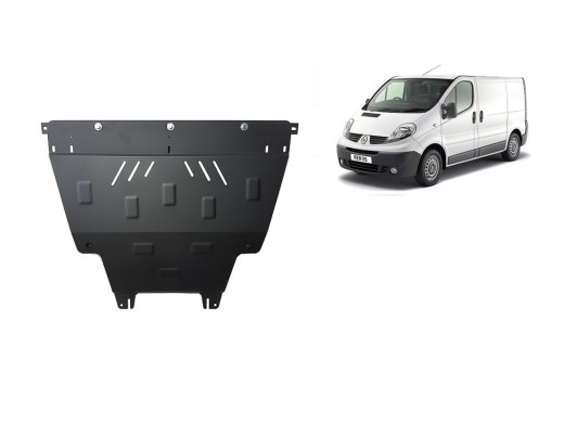 Ocelový kryt motoru Renault Trafic (2001-2011)Renault Trafic