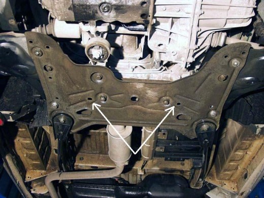 Ocelový kryt motoru Renault Trafic (2001-2011)Renault Trafic