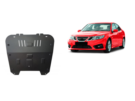 Ocelový kryt motoru Saab 9-3 (2002-2012)Saab 9-3