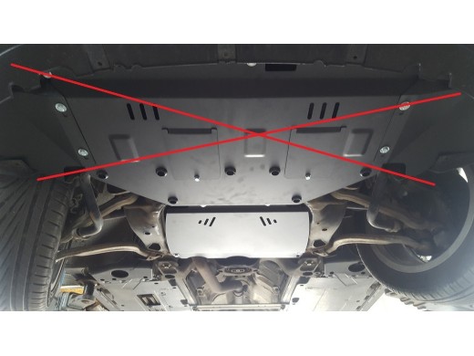 Ocelový kryt převodovky Manuální Seat Exeo (2008-2013)Seat Exeo