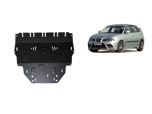 Ocelový kryt motoru Seat Ibiza Diesel (2002-2017)Seat Ibiza