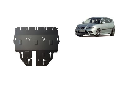 Ocelový kryt motoru Seat Ibiza benzin (2002-2017)