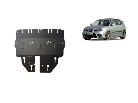 Ocelový kryt motoru Seat Ibiza benzin (2002-2017)Seat Ibiza