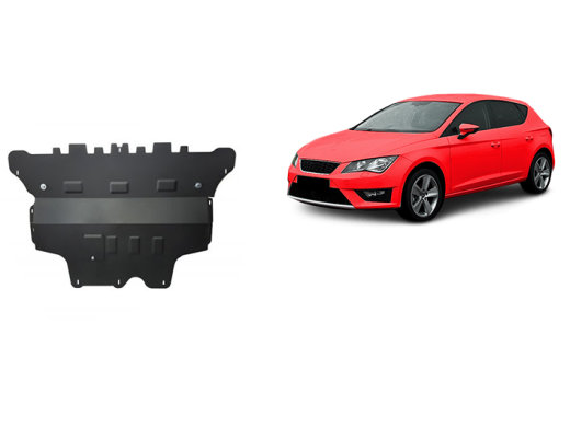Ocelový kryt motoru Seat Leon - Automatická převodovka (2012-2020)Seat Leon