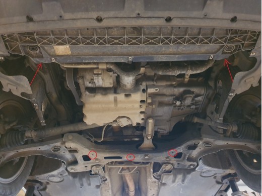 Ocelový kryt motoru Skoda Fabia (2021-2025)Skoda Fabia