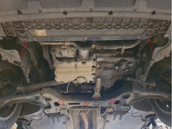 Ocelový kryt motoru Skoda Fabia (2021-2025)Skoda Fabia