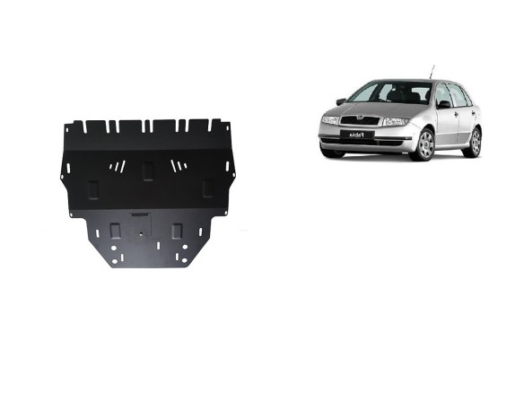 Ocelový kryt motoru Skoda Fabia Diesel (1999-2007)Skoda Fabia