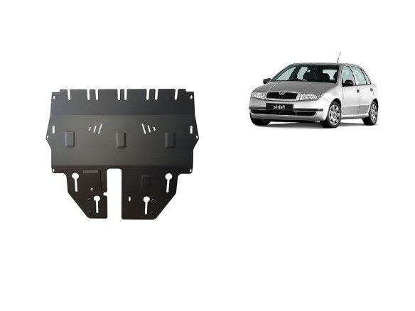 Ocelový kryt motoru Skoda Fabia 1 (1999-2007)Skoda Fabia