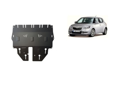 Ocelový kryt motoru Skoda Fabia 2 (2007-2014)