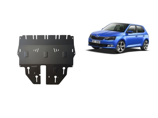 Ocelový kryt motoru Skoda Fabia 3 (2015-2021)Skoda Fabia