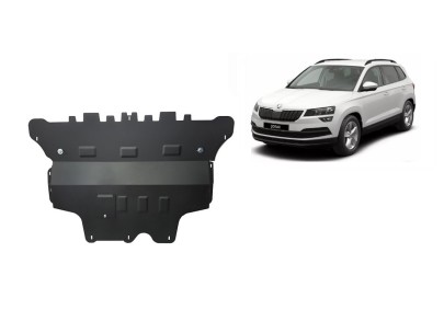 Ocelový kryt motoru Skoda Karoq - Automatická převodovka (2017-2026)