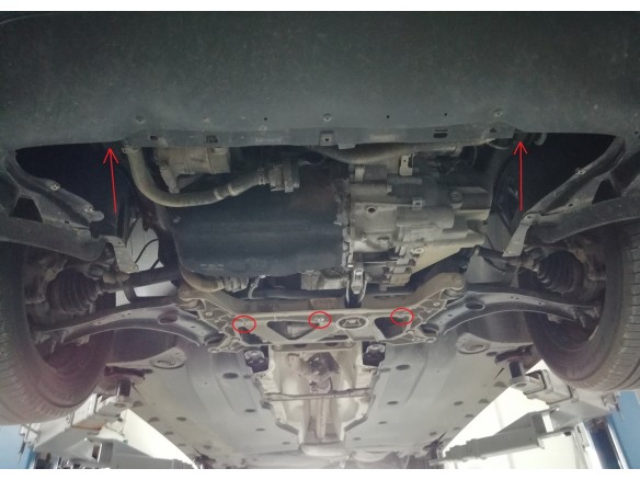 Ocelový kryt motoru Skoda Kodiaq (2016-2024)Skoda Kodiaq