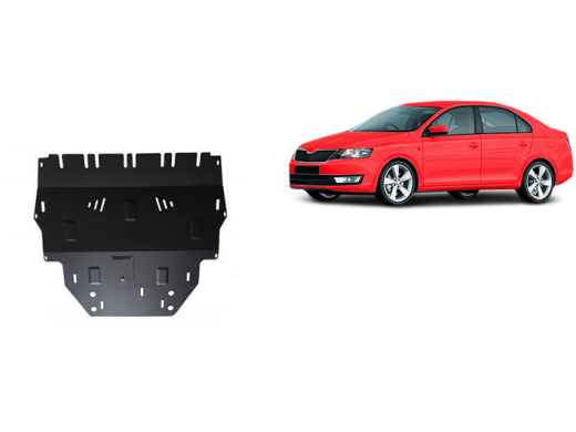 Ocelový kryt motoru Skoda Rapid (2012-2019)Skoda Rapid