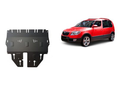 Ocelový kryt motoru Skoda Roomster (2006-2015)