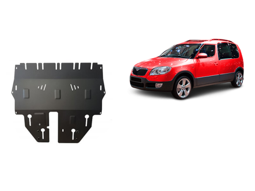 Ocelový kryt motoru Skoda Roomster (2006-2015)Skoda Roomster