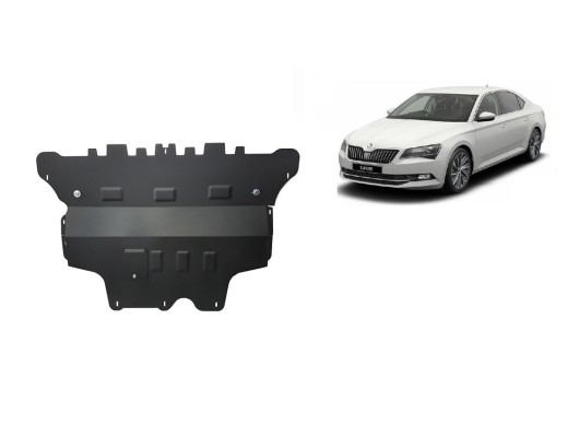 Ocelový kryt motoru Skoda Superb - Automatická převodovka (2015-2024)Skoda Superb