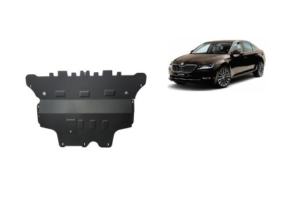 Ocelový kryt motoru Skoda Superb - Manuální (2015-2024)