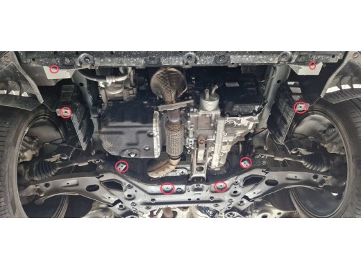 Ocelový kryt motoru Ssangyong Torres (2022-2025)Ssangyong Torres