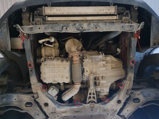 Ocelový kryt motoru SsangYong Tivoli (2023-2025)Ssangyong Tivoli