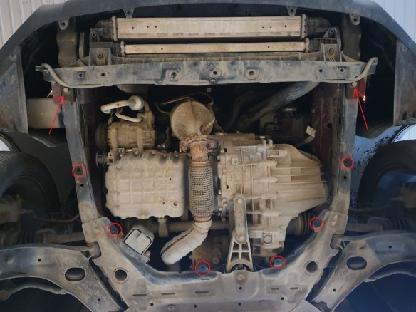 Ocelový kryt motoru SsangYong Tivoli (2023-2025)Ssangyong Tivoli