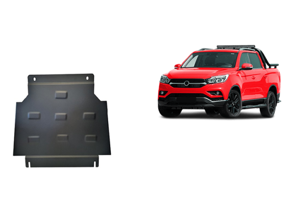 Ocelový kryt převodovky Ssangyong Musso Grand (2018-2025)Ssangyong Musso Grand