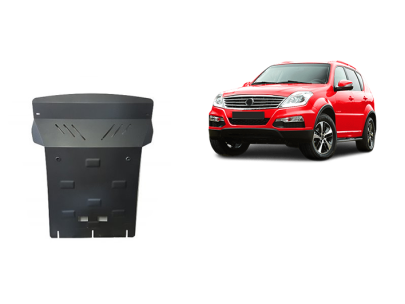 Ocelový kryt motoru SsangYong Rexton 2 (2007-2017)