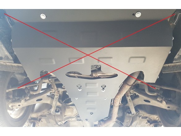 Ocelový kryt manuální převodovky Subaru Forester 4 (2014-2018)Subaru Forester